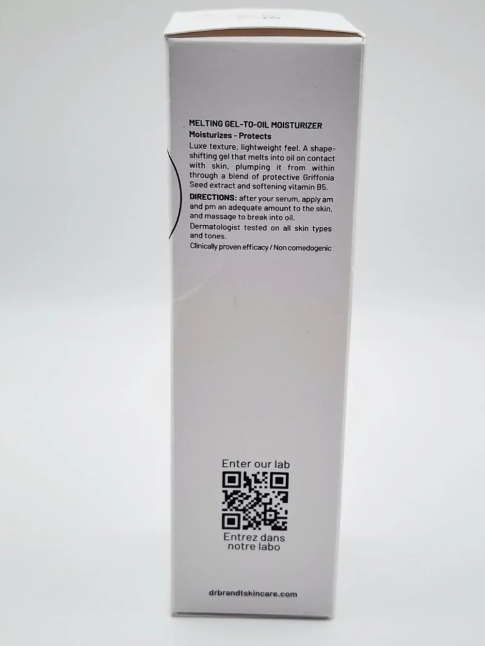 Dr Brandt Dr B Lab Melting Gel To Oil Moisturizer Face Cream Pro-Vit B5 1.7 oz